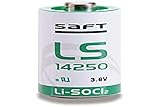 Saft LS14250 - Batteria LS 14250 1/2 3,6 V