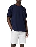 Lacoste Th7618 Magliette, Blu (Dark Marine), M Uomo