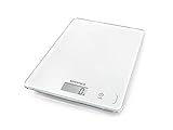 Soehnle Page Compact 300 Bilancia pesa alimenti digitale, da cucina da 1 g a 5 kg, elegante, bianco