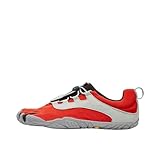 Vibram V-Run Retro_Red/Black/Grey, Scarpe da Ginnastica Uomo, 43 EU