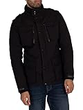 Schott NYC - field, Giubbotto Uomo, Nero (Noir Noir), 2XL