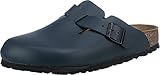 Birkenstock Boston - Sabot unisex - adulto, blu (blue), 41 (Stretta)