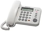 Panasonic KX-TS580EX1W Telefono domestico, Bianco