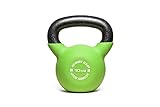 Xenios USA, Fitness Kettlebell-10 kg. Unisex Adulto, Verde, 10 kg
