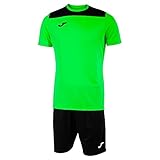 Joma Set uomo Phoenix II verde fluorescente nero