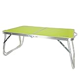 Aktive 52811 - Tavolo Pieghevole Camping Sport 60x40x26 cm - Verde