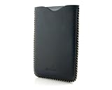 StilGut Sleeve, Custodia in Pelle a Tasca per Samsung Galaxy Tab 3 7.0 e Altri, Nero