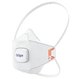 Dräger X-plore 1920 V | Set di 10 maschere antipolvere monouso con protezione FFP2 | Adatto a costruzione, fai da te, pittura | Taglia M/L