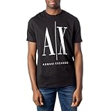 ARMANI EXCHANGE Logo Icon , T-Shirt, Uomo, Nero, S