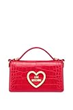 Love Moschino BORSA A MANO Donna, Rosso, Taglia unica