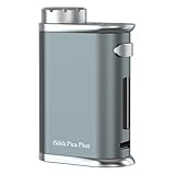 E-leaf iStick Pico Plus Mod (Grigio) 75W, Scatola di svapo per sigaretta elettronica MOD Supporta il serbatoio Melo 4S, alimentato da batteria 18650 (esclusa), senza nicotina