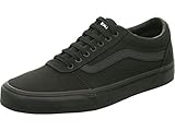 Vans Ward, Scarpe da Ginnastica Uomo, Canvas Black/Black, 44.5 EU