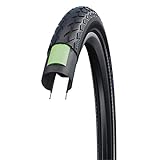 Schwalbe Marathon Perf, GreenGuard, TwinSkin Unisex Adulto, Nero/Reflex, 20x175