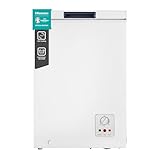 Hisense MCF95E Congelatore a Pozzo 95 L di capacità, Silenzioso 40 dB, Bianco, 54.6 x 47.9 x 85.4 cm