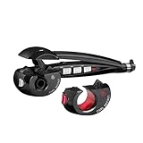 Babyliss C1300E Curl Secret Ionic 2 - Arricciacapelli Automatico, 2 Testine Intercambiabili, Intervallo di temperatura 190- 230° C, Nero, Diametro 25-35 mm