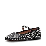 Steve Madden Vinetta Mary Jane Flat donna, Strass, 39 EU