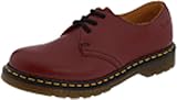 Dr. Martens 1461 Scarpe basse stringate, Unisex, Adulto, Rosso (Rouge Cerise), 44