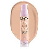 NYX Professional Makeup Bare With Me, Siero Correttore, Naturale, Copertura Media, Vanilla, 9.6ml