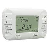 VEMER VE794100 OT1 - Cronotermostato Ambiente Settimanale Modulante per Caldaia con Protocollo OpenTherm Classe V, Bianco