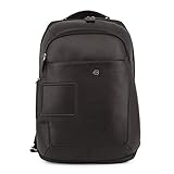 Piquadro Vibe Zaino in pelle porta PC 15.6" a due scomparti