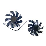 REMSEY 2PCS FD9015U12S 85MM 4PIN HD7970/7950 GPU VGA Cooler Ventola di Raffreddamento della Scheda Grafica Compatibile for XFX HD7950 HD7970 Schede Ventole della Scheda Video Kindly