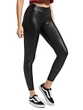 Urban Classics Tb3715-ladies Synthetic Leather Leggings, Nero, XS Donna