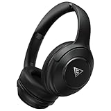 DOQAUS Cuffie Wireless Bluetooth 5.3-70 Ore Di Riproduzione - 3 EQ Modalità di Suono - Senza Fili Stereo HiFi Over Ear con Microfono - per Viaggio/Telefono/PC