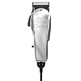 Wahl Chrome Super Taper -Per tagliare grandi quantità di capelli e sfumatura, nero/argento