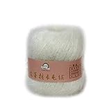Morbido filato di lana di cachemire mohair per maglieria fai da te scialle sciarpa uncinetto forniture di filo di lana spessa per maglieria