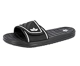 Lico Barracuda V, Scarpe da Spiaggia e Piscina Unisex-Adulto, Blu (Schwarz/Silber Schwarz/Silber), 46 EU