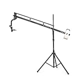 PROAIM gru per fotocamera da 9 piedi, Tripod Stand, Jr. Pan-Tilt per videocamere DSLR. Compatibile con il gimbal (P-9-JS-JRPP)