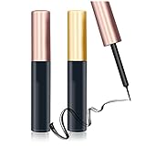 Eyeliner Magnetico (2 pezzi) Eyeliner Liquido, Eyeliner Magnetico per Ciglia Finte, Colla Magnetica Ciglia Finte, Eyeliner di Precisione ad Asciugatura Rapida, Lmpermeabile Nero