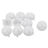 Ruilogod 10pcs 8m 125 lente di Fresnel di Laurea in HDPE per il corpo piroelettrici sensore PIR