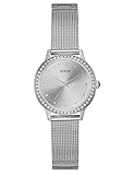 Guess Orologio Analogico Classico Quarzo da Donna con Cinturino in Acciaio Inox W0647L6