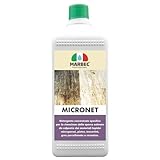 MARBEC MICRONET 1LT Detergente specifico per rimuovere lo sporco da calpestio dai materiali lapidei microporosi, come pietre, travertini e gres porcellanato.