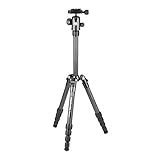 Manfrotto MKELES5CF-BH Element Traveller Treppiede in Carbonio, Piccolo, Nero