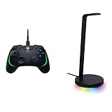 Razer Wolverine V2 Chroma - Controller Xbox Series X|S Completamente Personalizzabile con Illuminazione RGB Nero. & Base Station V2 Chroma - Supporto Cuffie e Hub USB con Illuminazione RGB