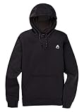 Burton Oak, Felpa Con Cappuccio Donna, True Black Heather, M