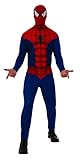 Rubie s Costume Spiderman Uomo, Rosso, XL, 820958-XL