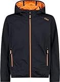 CMP - Giacca in light softshell da bambini, Antracite-Flame, 164