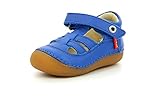 KICKERS SUSHY, Scarpa Mary Jane Unisex-Bambini, Bleu, 22 EU