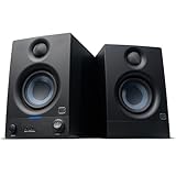 PreSonus Eris 3.5 Gen 2, Altoparlanti Attivi da Scrivania 3.5" per Multimedia, Gaming, Produzione Musicale di Qualità Studio, Potenza 50 W