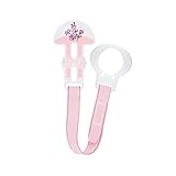 MAM Clip & Cover, Catenella Portaciuccio, Rosa