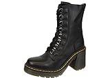 Dr. Martens Chesney, Stivali alla Moda Donna, Nappa Nera, 42 EU