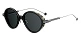 Christian Dior - DIOR UMBRAGE, Rotondo, acetato, uomo, BLACK/SMOKE(L9R/IR), 52/20/135