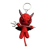 Voodoo String Doll portachiavi, design T24