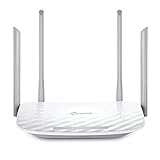 TP-Link Archer C50 AC1200Mbps Wi-Fi Router Dual Band, 867Mbps su 5 GHz e 300 Mbps su 2,4 GHz, 5 Porte Fast WAN/LAN, Parental Control, MU-MIMO, Beamforming, Ripetitori, Supporto IPTV, IPv6, WPS