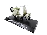 OPO 10 - Collezione Scooter in Miniatura 1/18 Compatibile con Piaggio Vespa Hoffmann 125 Grigio - 1951 - Ves0044