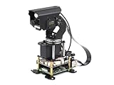 Waveshare 360° Omnidirectional High-Torque 2-Axis Expandable Pan-Tilt Camera Module, Compatible with Raspberry Pi 4B / 5, Driven by Serial Bus Servos, Based On General Driver Board for Robots