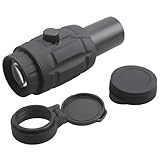 Vector Optics 3X, 4X 5X Magnifier ingranditore per visiere riflettenti, Reddot, Shortdot per softair e sport (4X Magnifier/ingranditore)